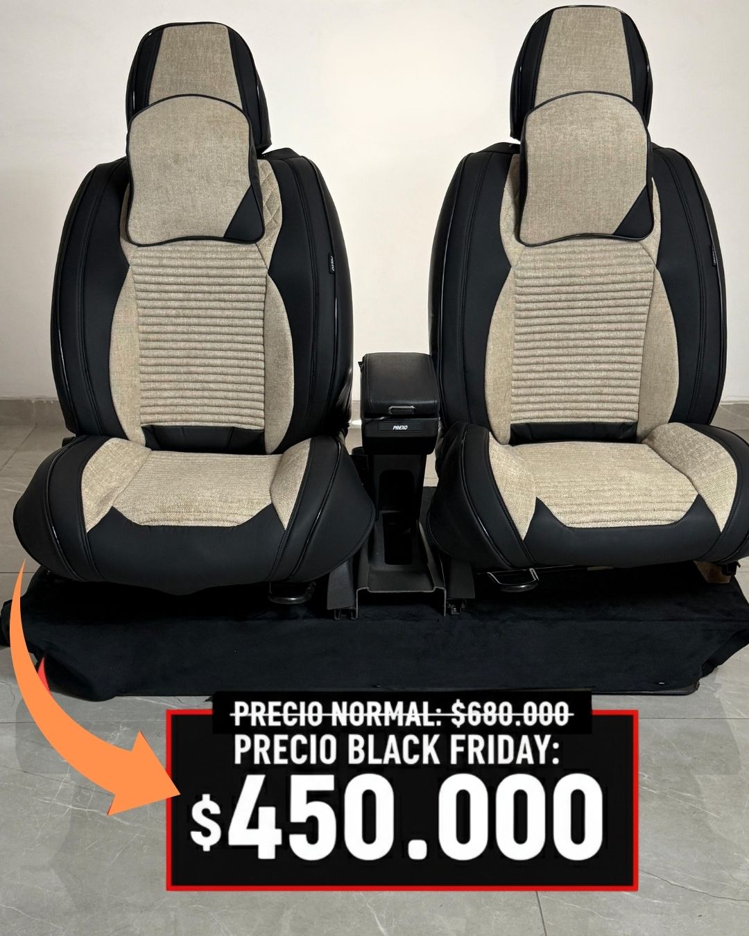 Kit Forros de lujo para Asientos